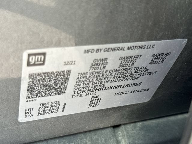 Certified 2022 GMC Yukon XL AT4 AWD/4WD image 34
