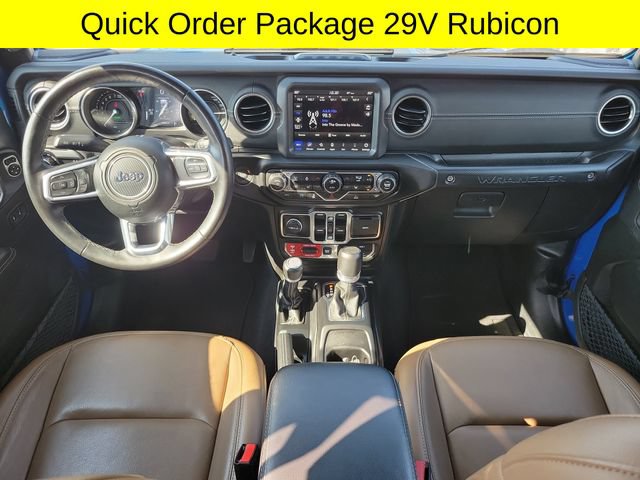 Certified 2023 Jeep Wrangler Unlimited Rubicon 4xe w/ Cold Weather Group AWD/4WD image 8