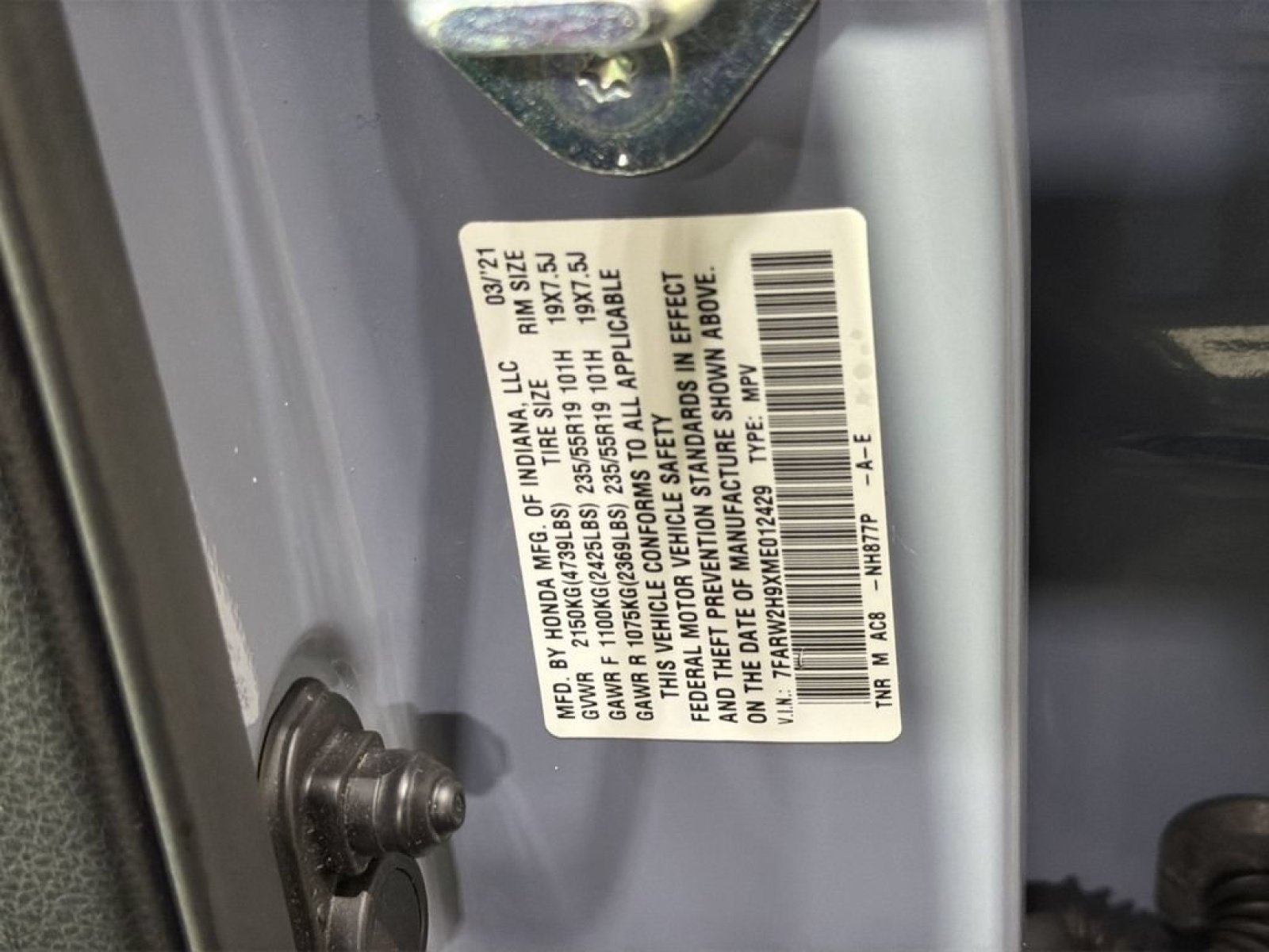 Used 2021 Honda CR-V Touring image 32