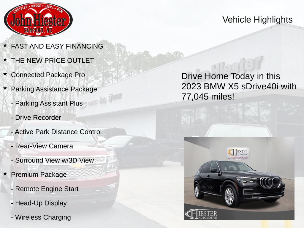 Used 2023 BMW X5 sDrive40i RWD image 6