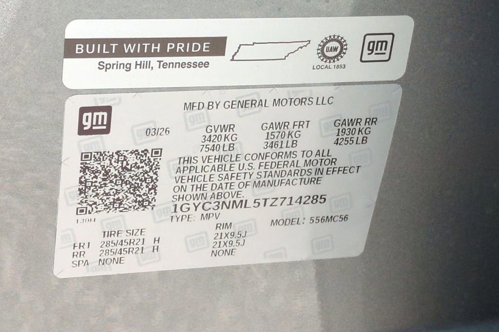 New 2026 Cadillac Vistiq Luxury w/ LPO, Floor Liner Package AWD/4WD image 16
