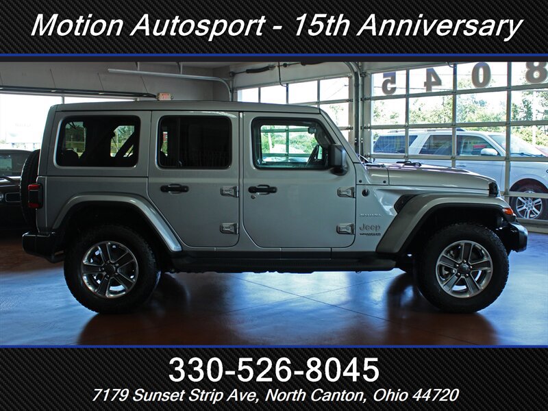 Used 2021 Jeep Wrangler Unlimited Sahara w/ LED Lighting Group AWD/4WD image 16