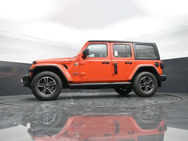 Used 2023 Jeep Wrangler Unlimited Sahara w/ LED Lighting Group AWD/4WD image 50