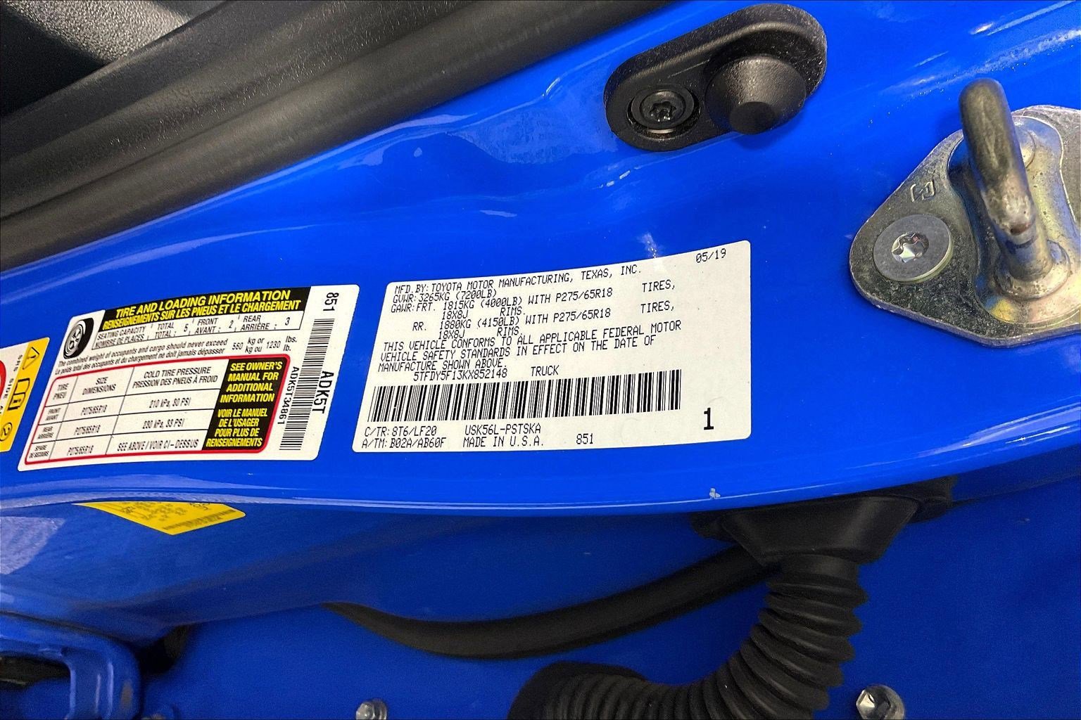 Used 2019 Toyota Tundra TRD Pro AWD/4WD image 20