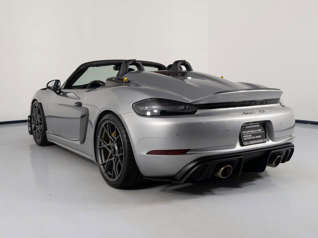 Certified 2025 Porsche 718 Boxster Spyder RS image 3