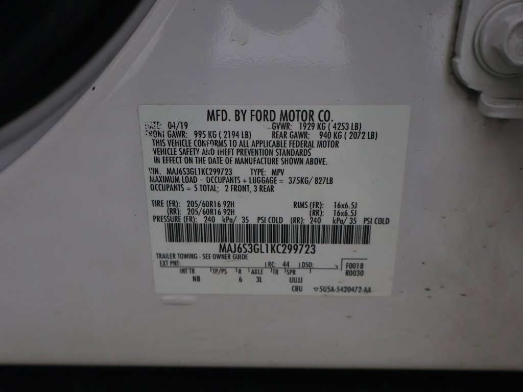 Used 2019 Ford EcoSport SE w/ SE Convenience Package image 45