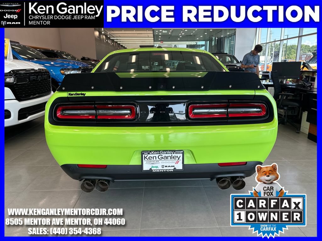 Certified 2023 Dodge Challenger R/T w/ Blacktop Package RWD image 8