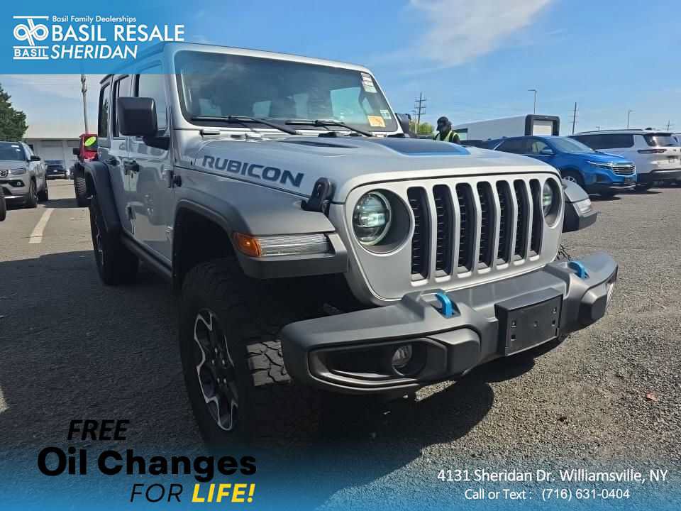 Used 2023 Jeep Wrangler Unlimited Rubicon 4xe AWD/4WD image 1