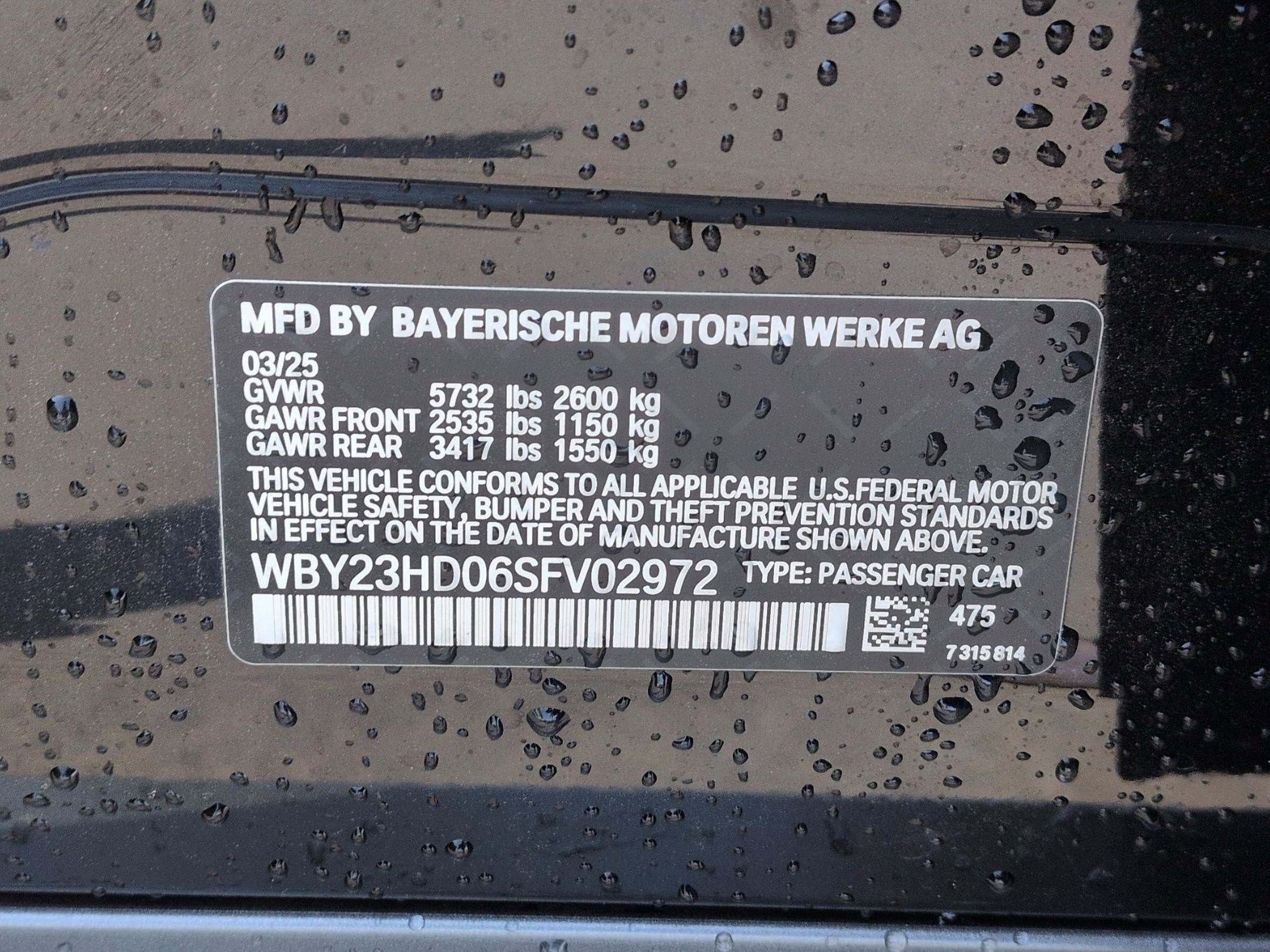 Used 2025 BMW i4 eDrive40 w/ Parking Assistance Package RWD image 33