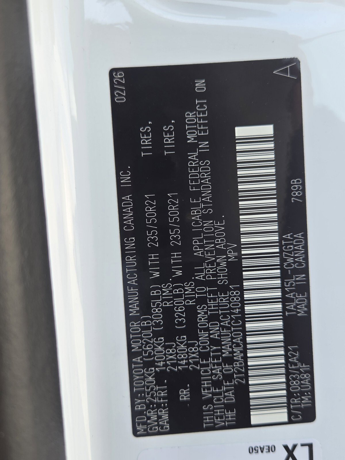 New 2026 Lexus RX 350 F Sport image 15