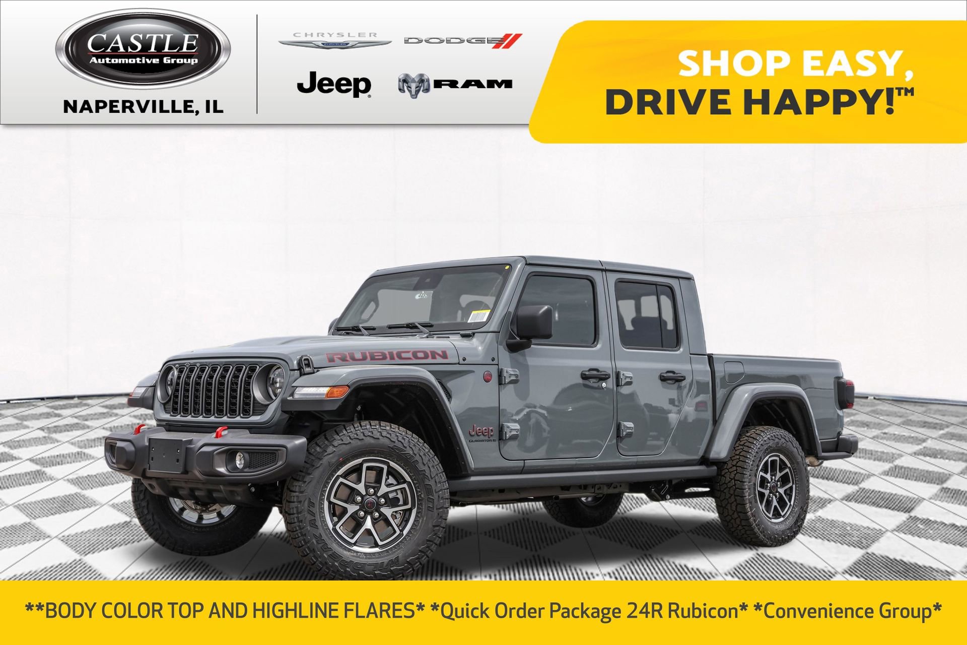 New 2025 Jeep Gladiator Rubicon w/ Convenience Group