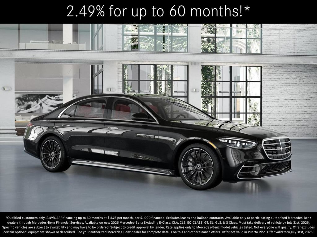 New 2026 Mercedes-Benz S 580 4MATIC Sedan image 12