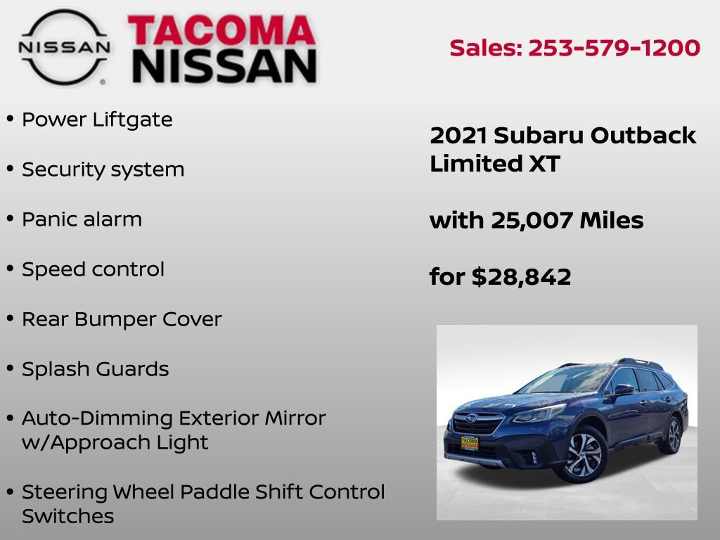 Used 2021 Subaru Outback Limited XT w/ Popular Package #2 image 18