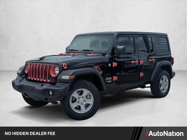 Used 2021 Jeep Wrangler Unlimited Sport AWD/4WD image 1