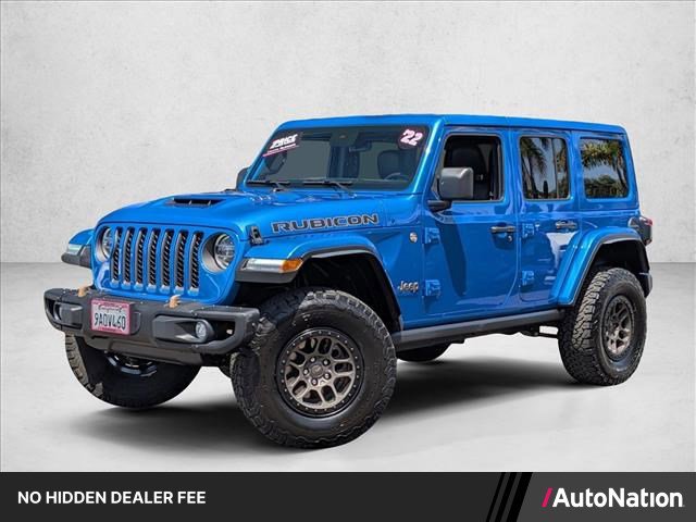 Certified 2022 Jeep Wrangler Unlimited Rubicon w/ Xtreme Recon 35" Tire Package AWD/4WD image 1