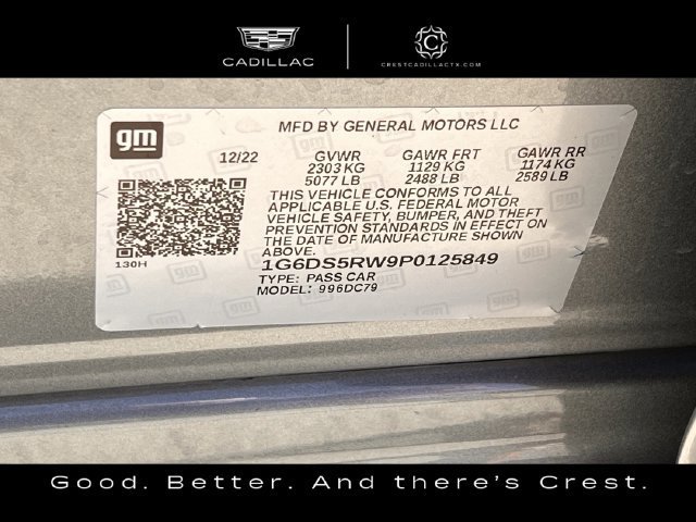 Certified 2023 Cadillac CT5 Premium Luxury w/ Platinum Package AWD/4WD image 34