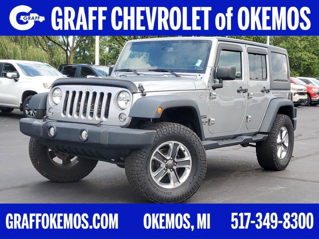 Used 2017 Jeep Wrangler Unlimited Sport w/ Quick Order Package 24S