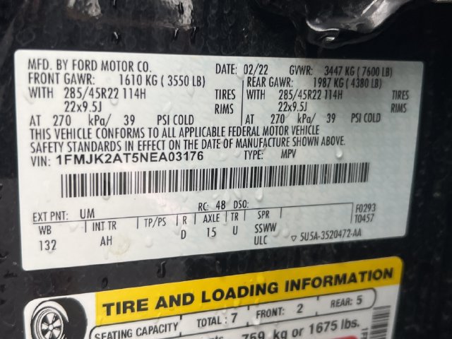 Used 2022 Ford Expedition Max Limited AWD/4WD image 42