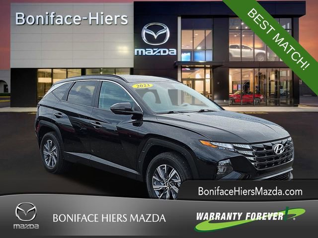Used 2023 Hyundai Tucson Blue AWD/4WD image 1