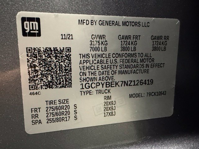 Used 2022 Chevrolet Silverado 1500 Custom AWD/4WD image 25