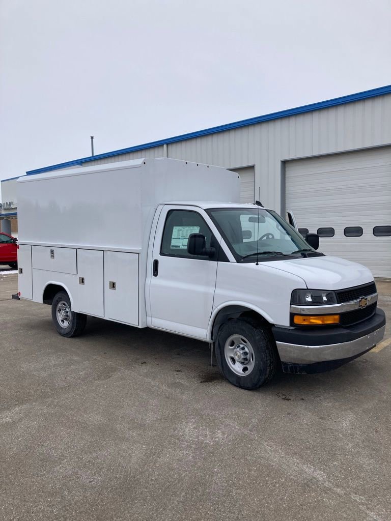 New 2025 Chevrolet Express 3500 w/ Power Convenience Package RWD image 1