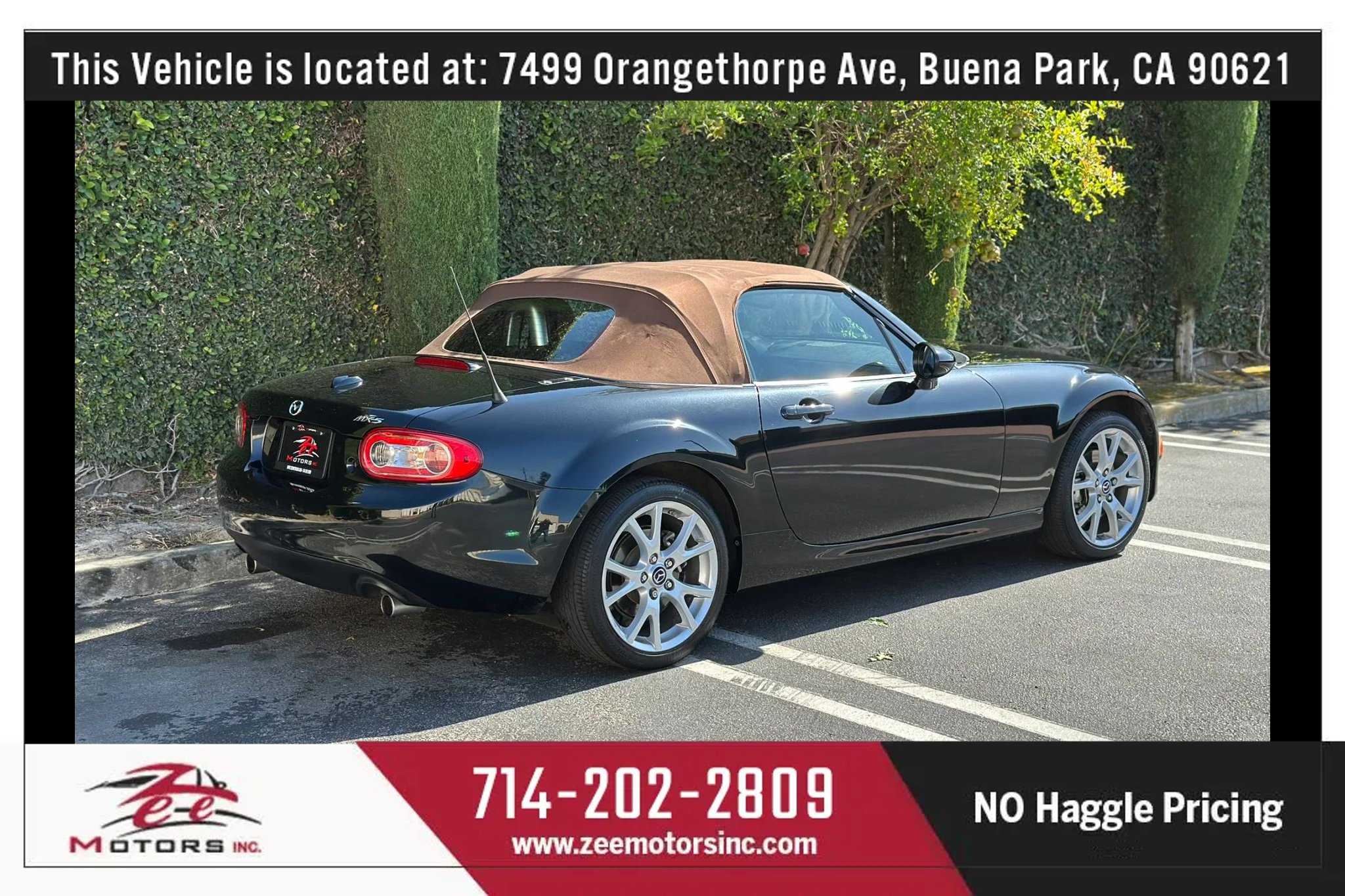 Used 2015 MAZDA MX-5 Miata Grand Touring w/ Premium Package RWD image 7