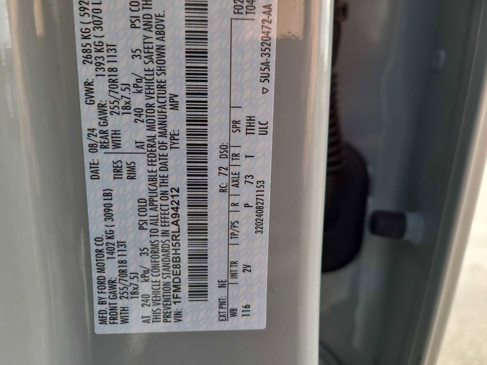 Used 2024 Ford Bronco Outer Banks image 29