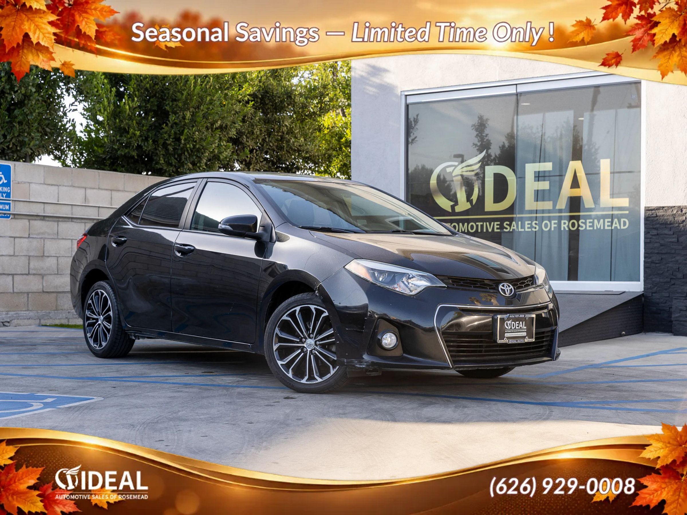 Used 2015 Toyota Corolla S FWD image 1