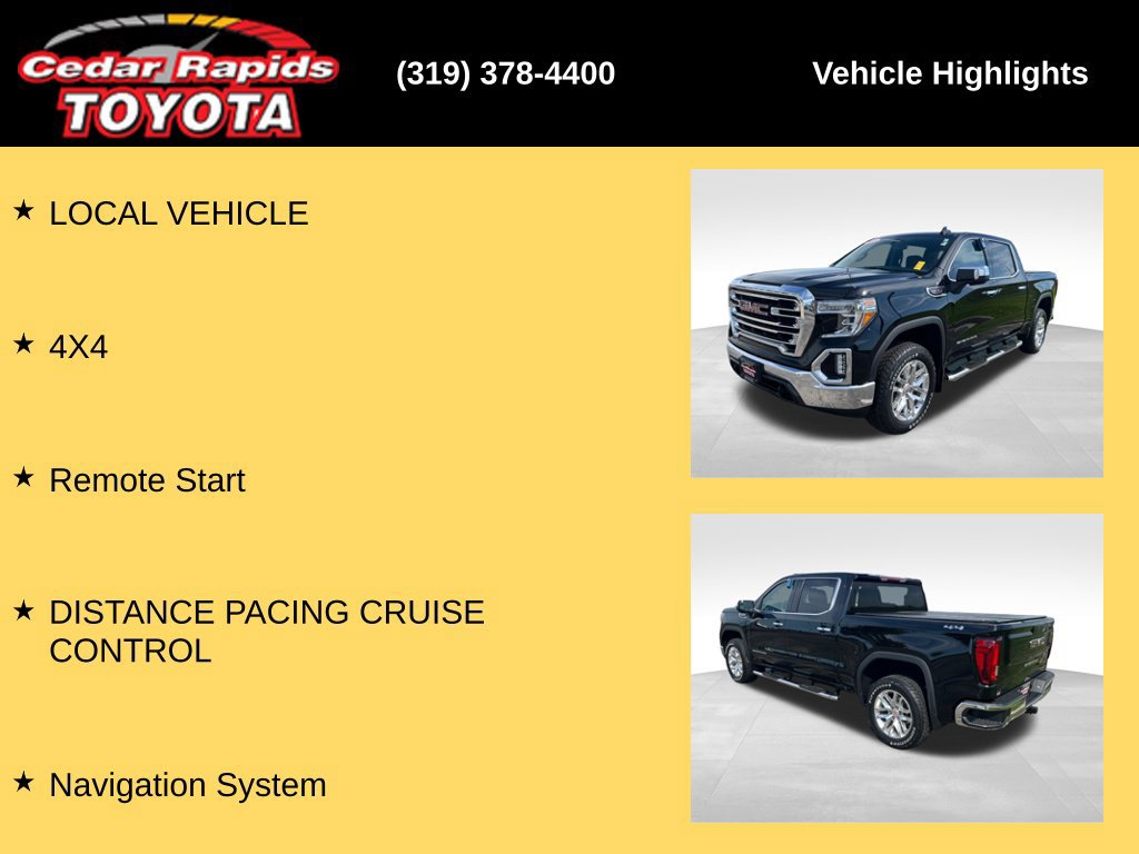 Used 2021 GMC Sierra 1500 SLT w/ Max Trailering Package AWD/4WD image 22