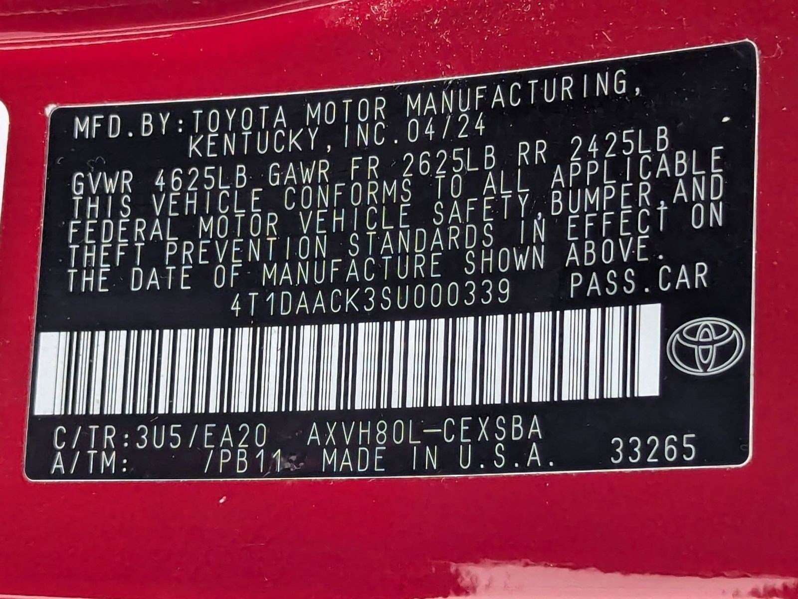 Used 2025 Toyota Camry SE image 17