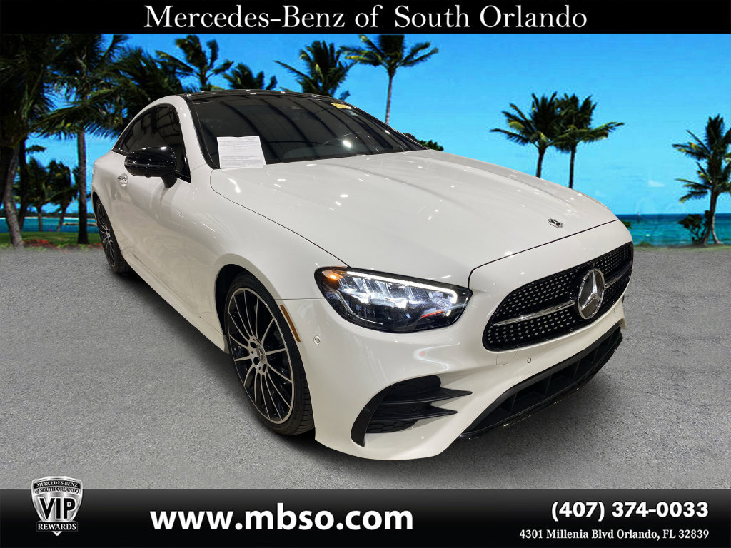 Certified 2022 Mercedes-Benz E 450 Coupe
