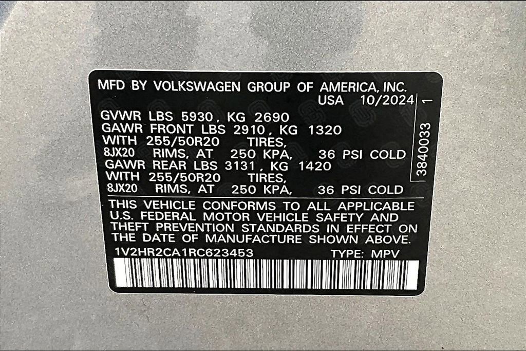 Used 2024 Volkswagen Atlas SE image 18