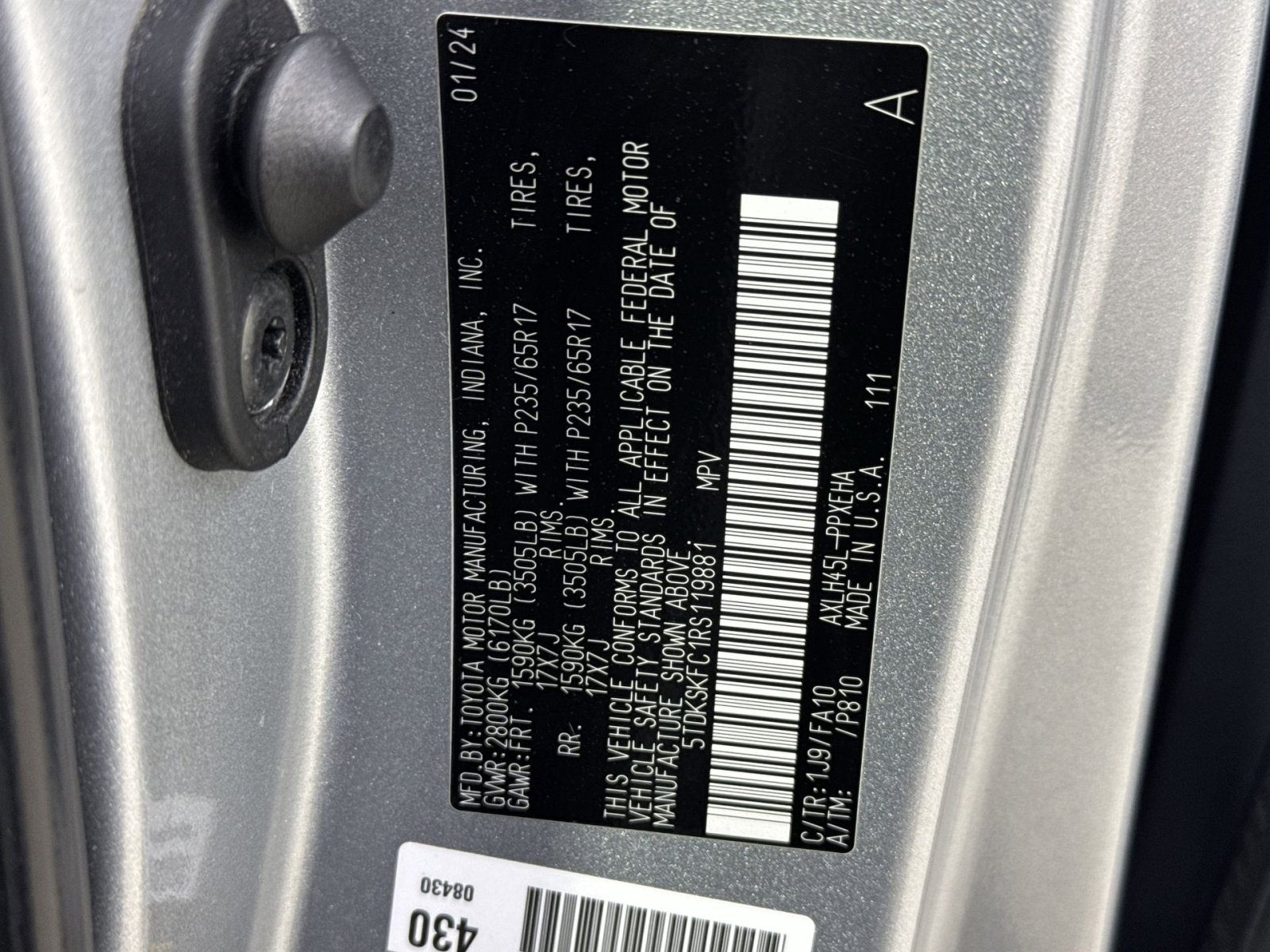 Used 2024 Toyota Sienna LE image 34