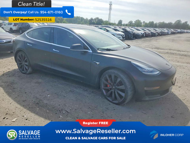 Used 2020 Tesla Model 3 Performance AWD/4WD image 5