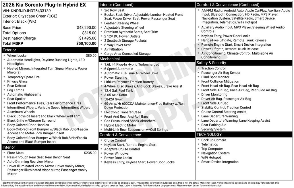New 2026 Kia Sorento EX video 2