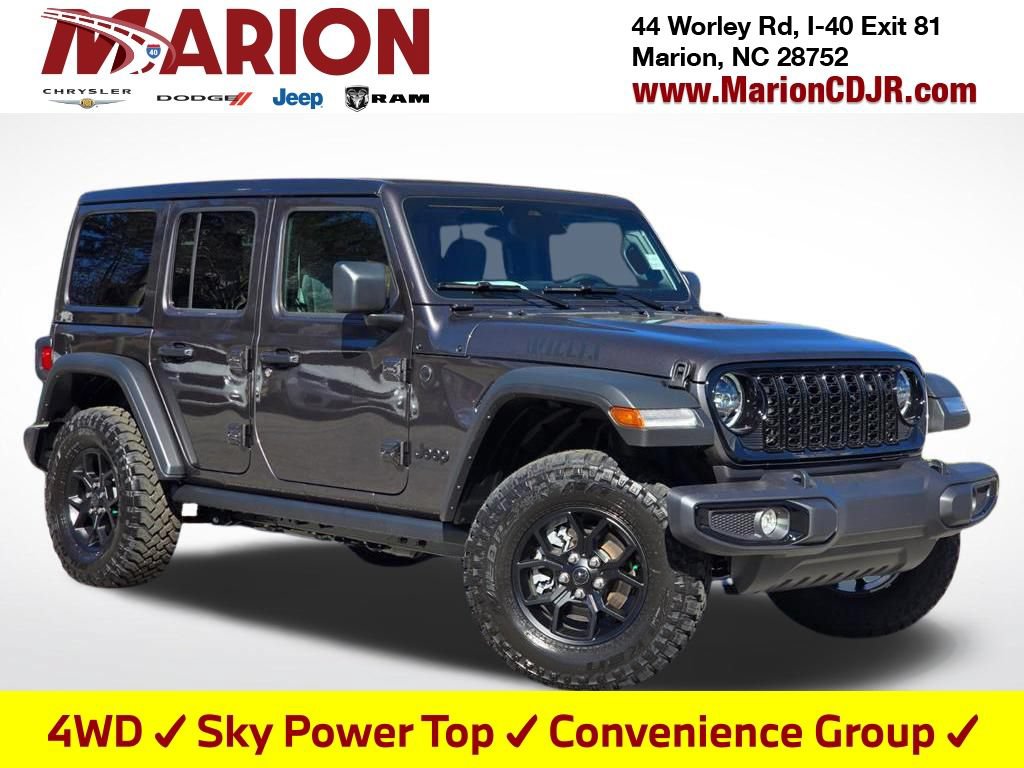 New 2026 Jeep Wrangler Unlimited Sport