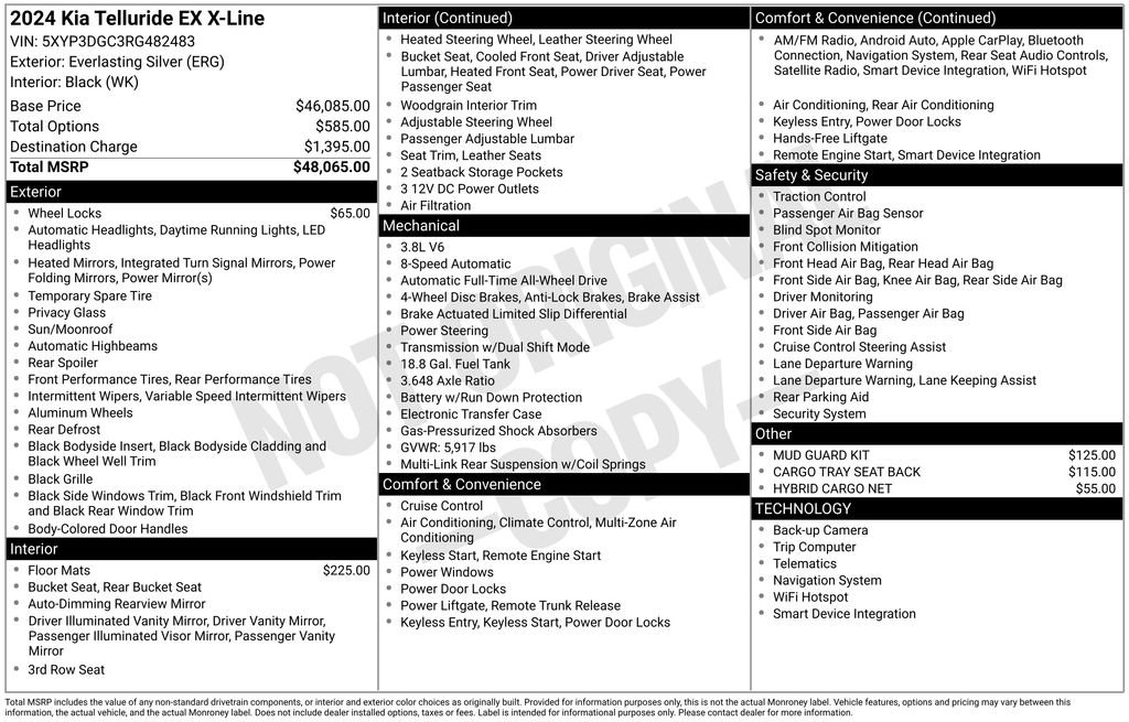 Used 2024 Kia Telluride EX X-Line image 6
