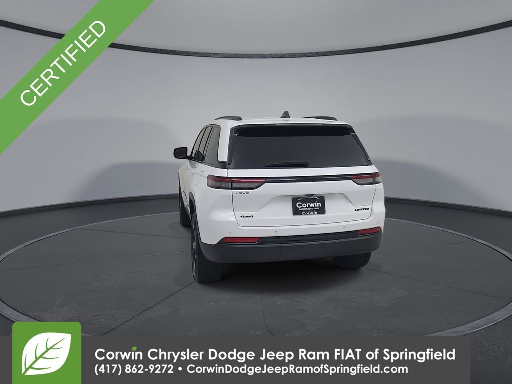 Certified 2023 Jeep Grand Cherokee Limited w/ Black Appearance Package image 12