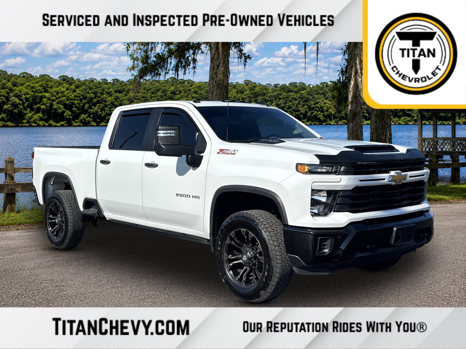 Used 2025 Chevrolet Silverado 2500 Custom w/ Custom Value Package AWD/4WD image 1