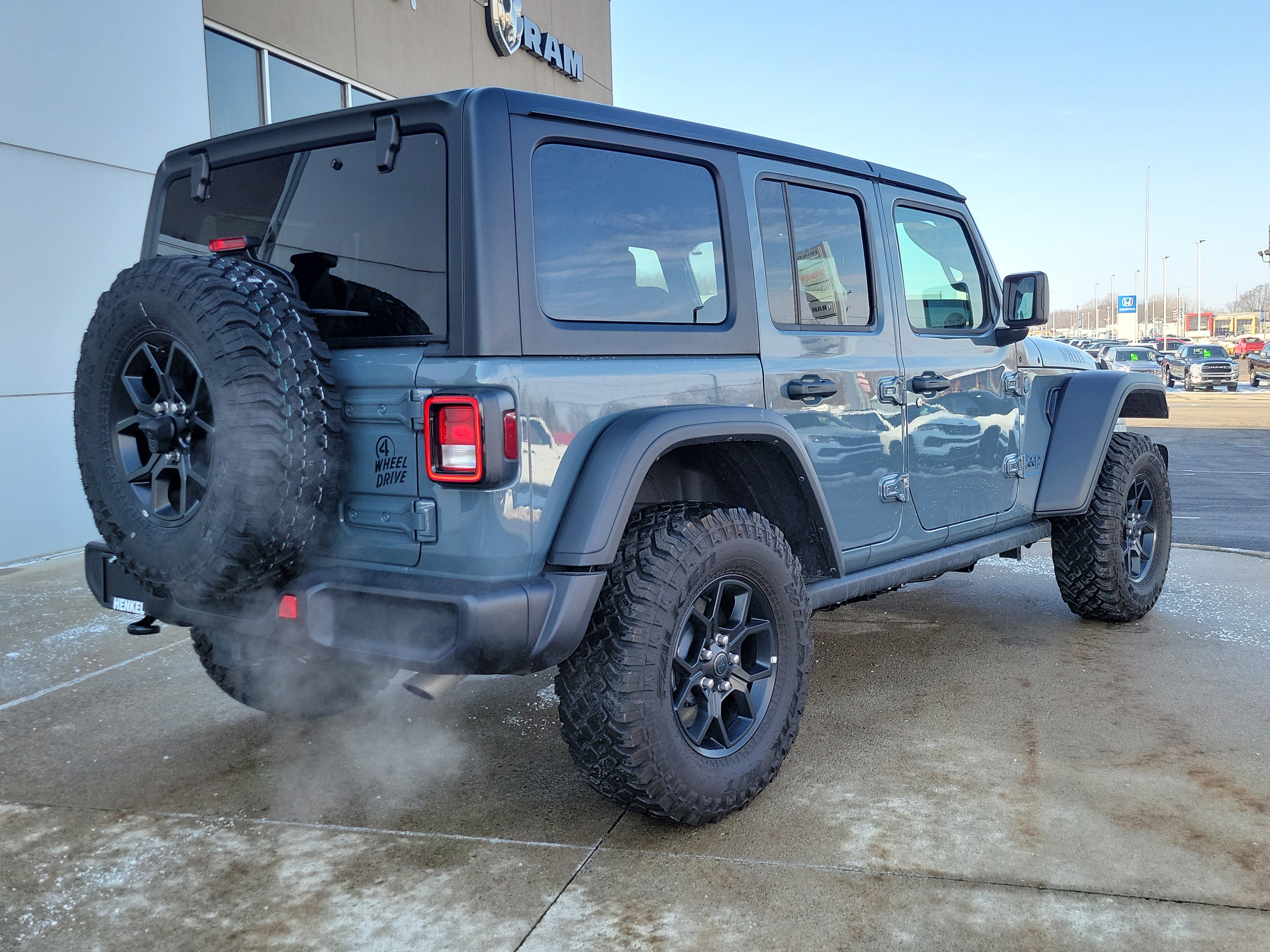 Used 2025 Jeep Wrangler Unlimited Sport S 4xe image 4