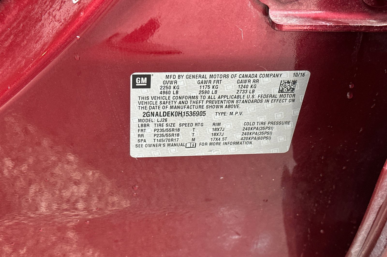 Used 2017 Chevrolet Equinox Premier w/ Enhanced Convenience Package image 32