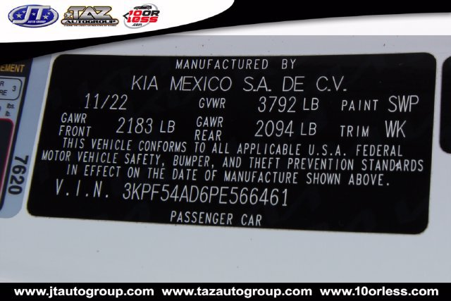 Used 2023 Kia Forte GT-Line w/ GT-Line Premium Package FWD image 22