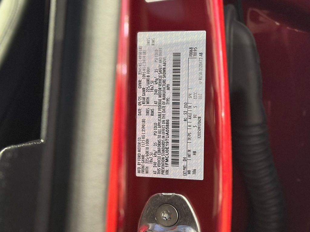 New 2026 Ford Escape SE image 59