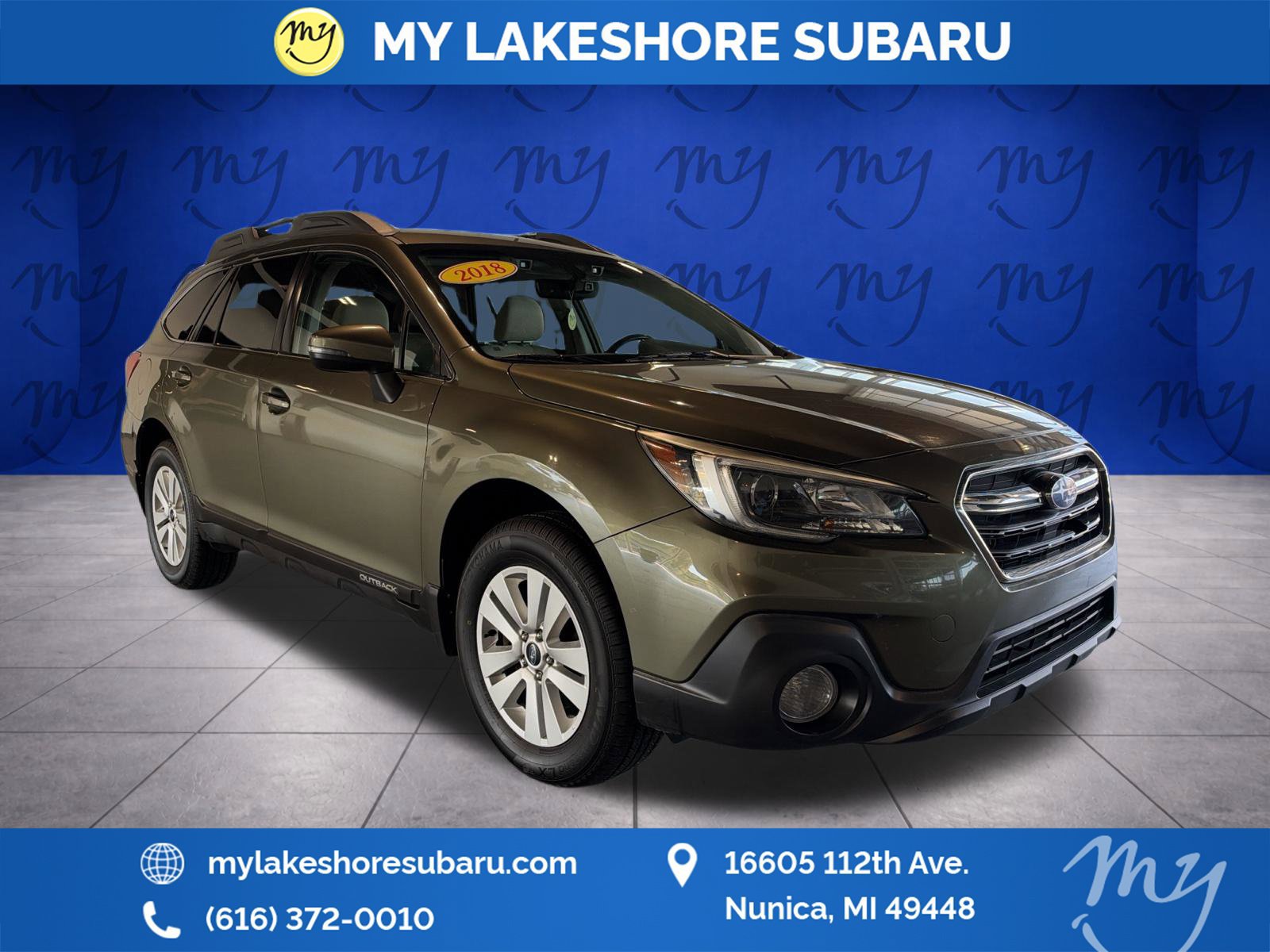 Used 2018 Subaru Outback 2.5i Premium AWD/4WD 360° Tour