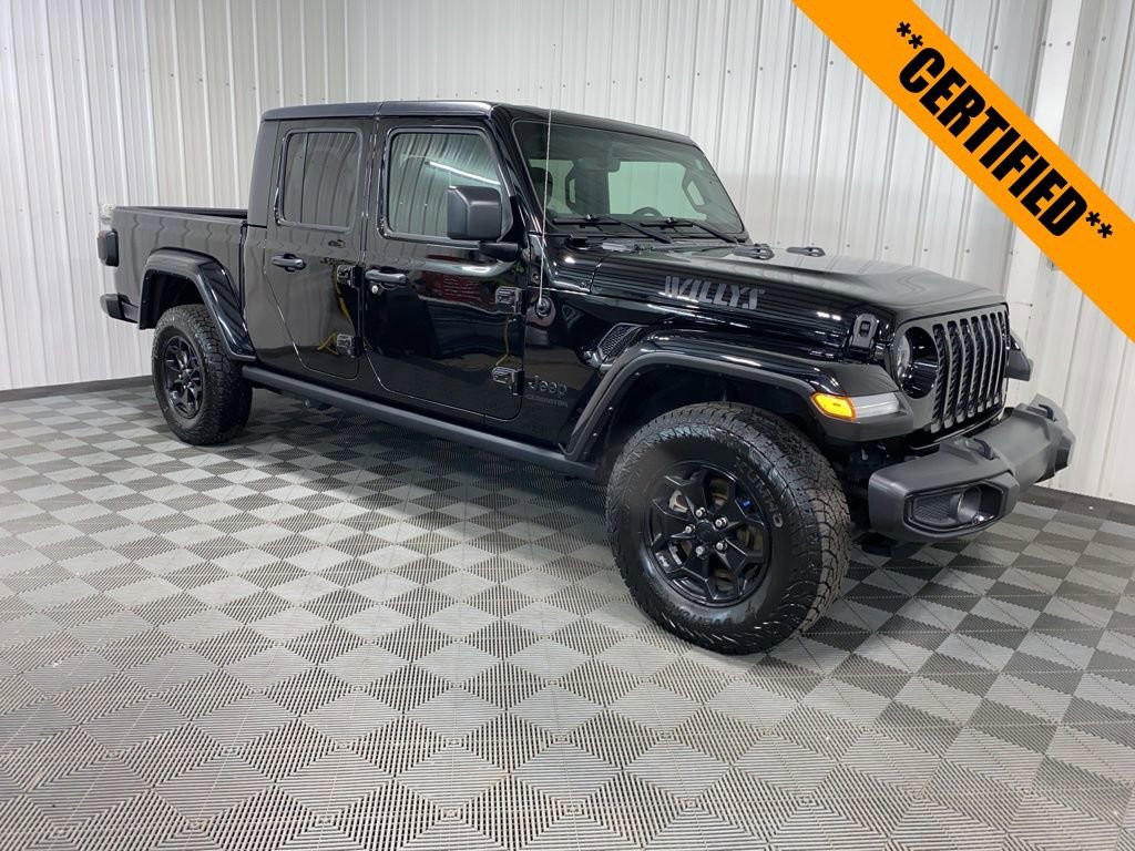 Certified 2021 Jeep Gladiator Willys image 1