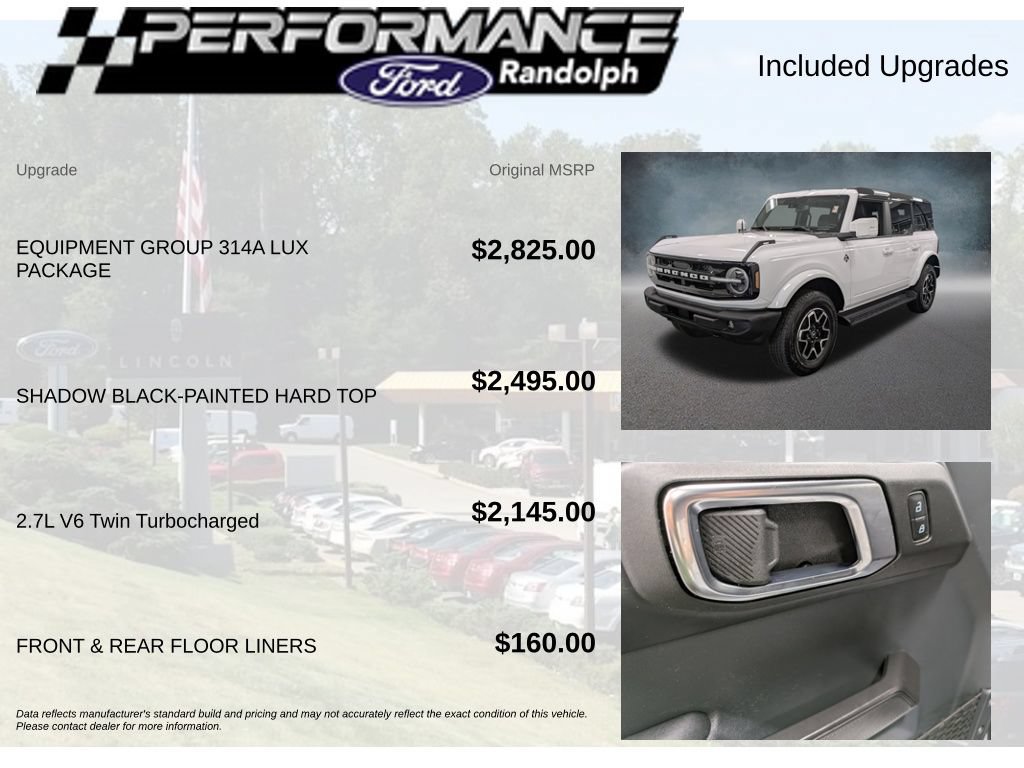 Used 2025 Ford Bronco Outer Banks AWD/4WD image 6