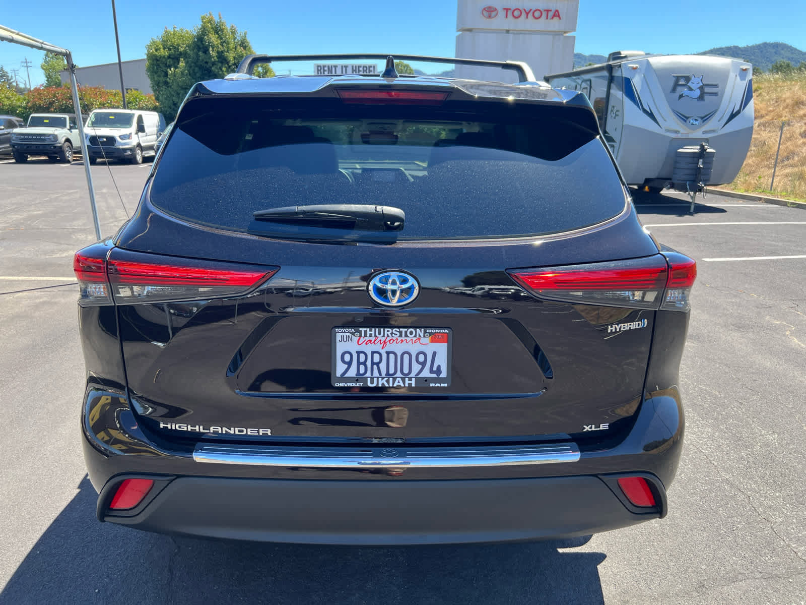 Used 2022 Toyota Highlander XLE AWD/4WD image 9