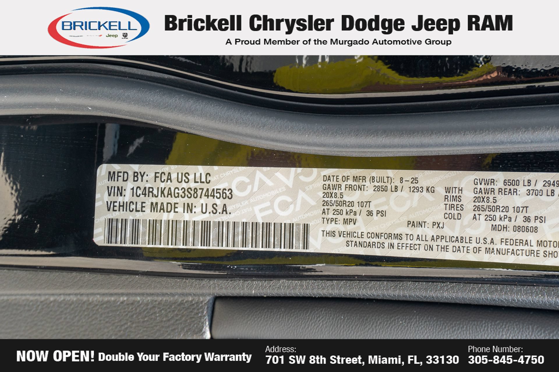 Used 2025 Jeep Grand Cherokee L Altitude AWD/4WD image 44