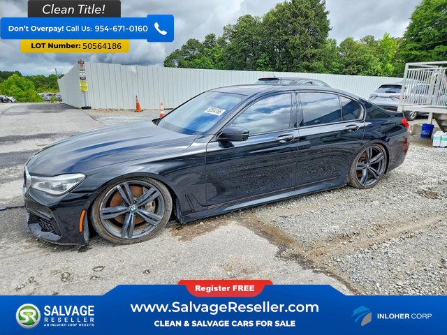 Used 2018 BMW 750i xDrive AWD/4WD image 1