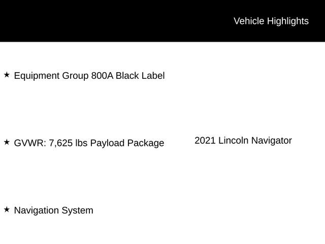 Used 2021 Lincoln Navigator Black Label AWD/4WD image 12